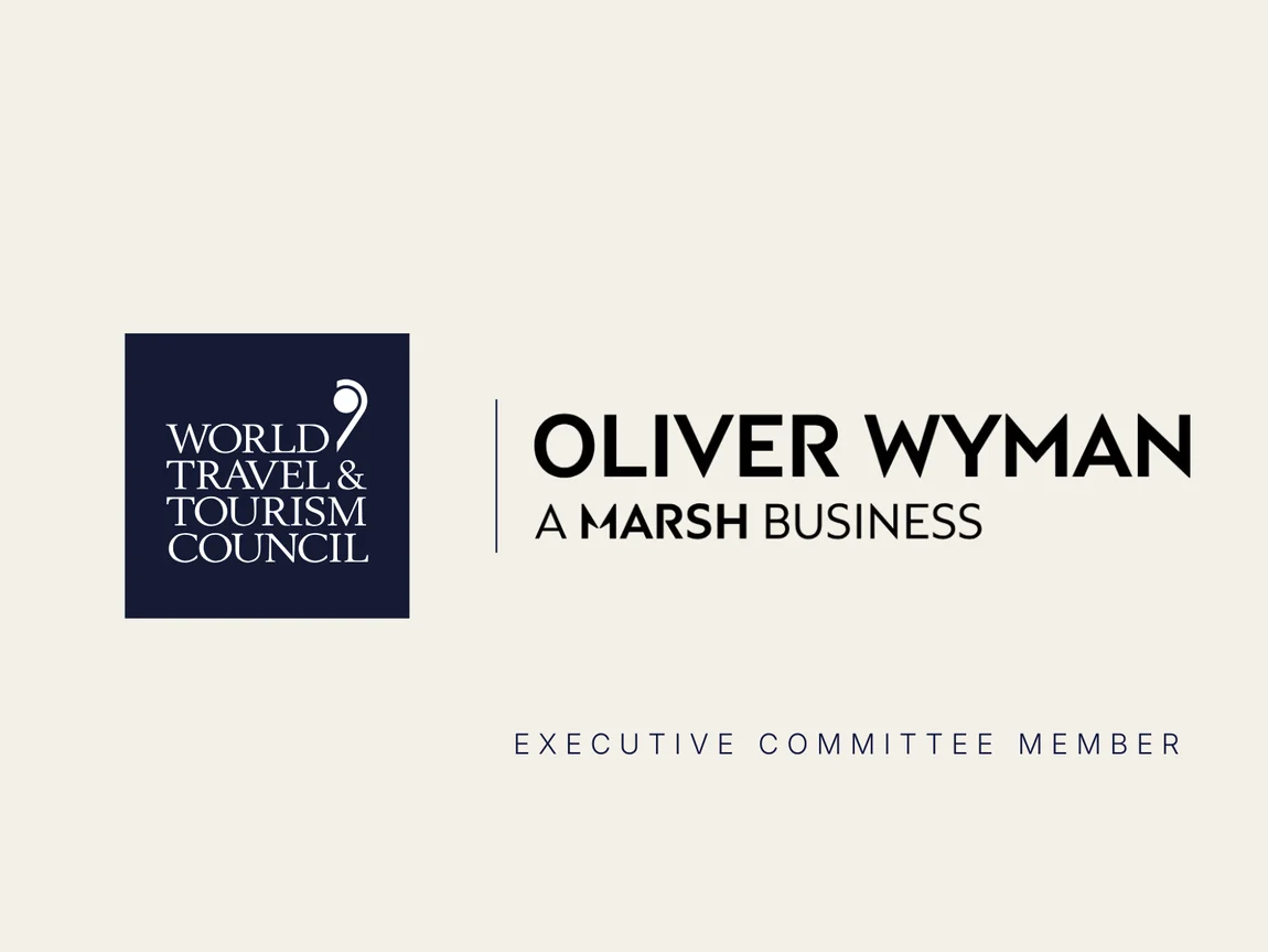 Bridging Strategy and Scale: Oliver Wyman Elevates Role within WTTC Executive Committee