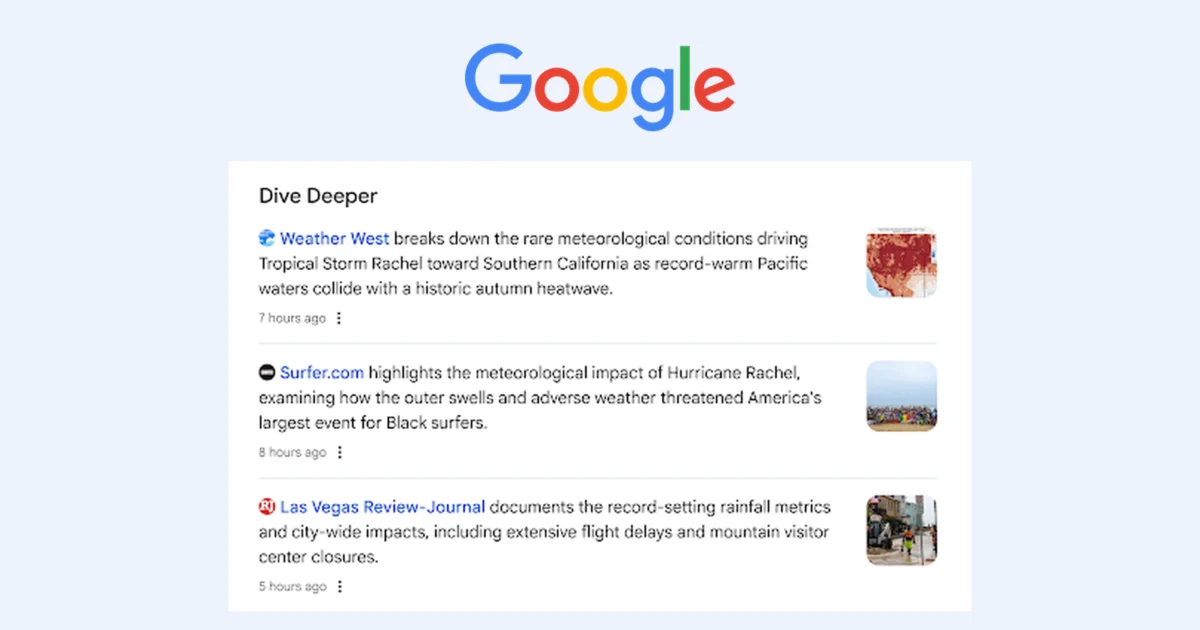 Google Refines AI Search Experience: Five Major Updates to Links and Discovery