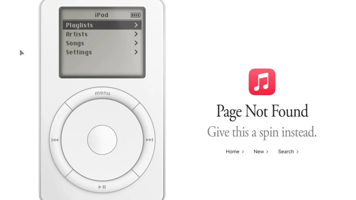 The Click Wheel Returns: How Apple’s 404 Easter Egg Is Reviving the iPod Legacy