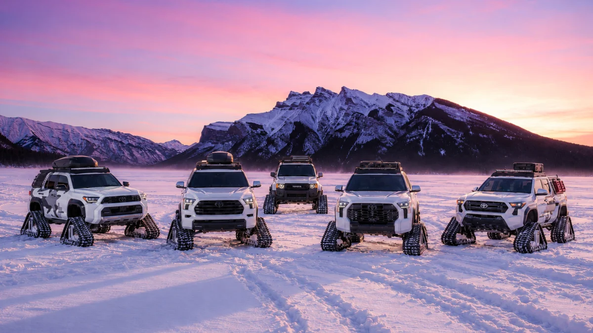 Toyota’s Arctic Offensive: The Snowhunter Concepts Redefine Winter Mobility at SEMA 2026